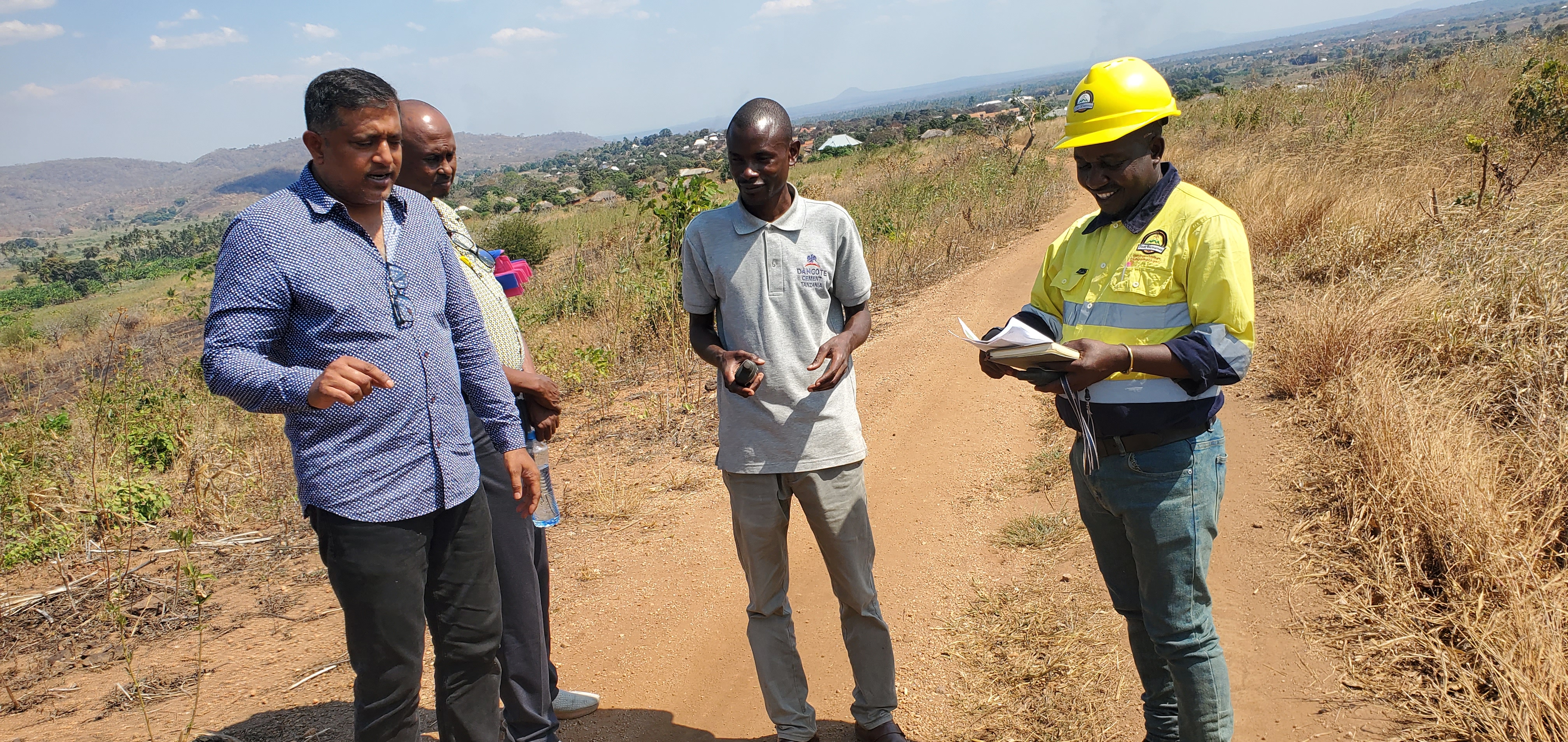 Site Visit and Reconnaissance Survey of Graphite bearing field in Nandagala-Ruangwa with our esteemed customers